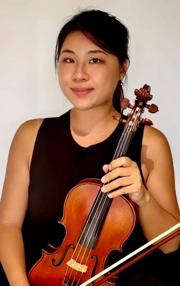 Violin teacher Ms Alice Yang